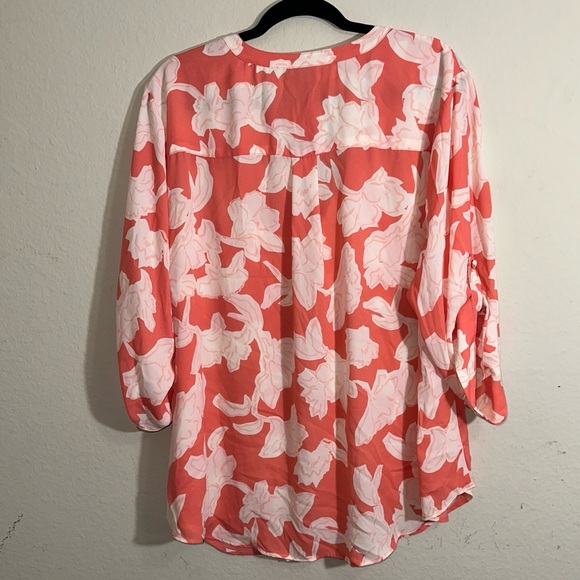 NEW Torrid Orange Blouse - Picture 3 of 5